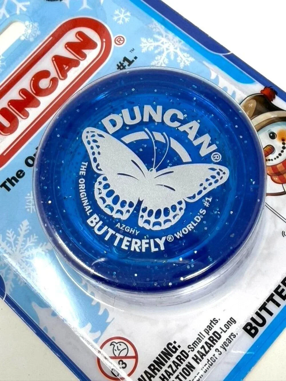 Duncan Butterfly Yo-Yo Holiday Blue Or Red Authentic Exclusive Target Nostalgic